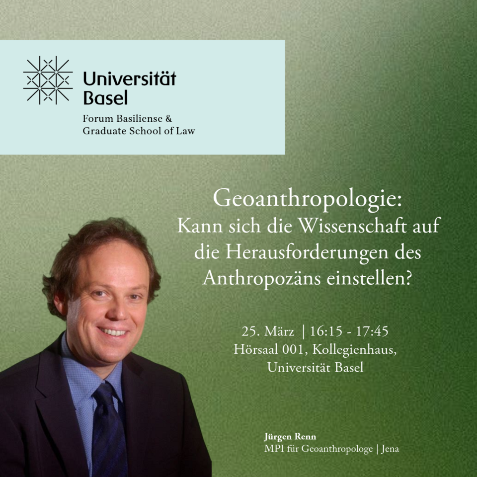 Geoanthropologie: Kann sich die Wissenschaft auf die Herausforderungen des Anthropozäns einstellen?