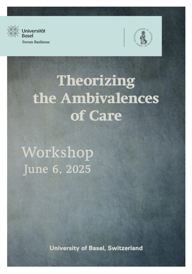 [Translate to Deutsch:] Theorizing the Ambivalences of Care