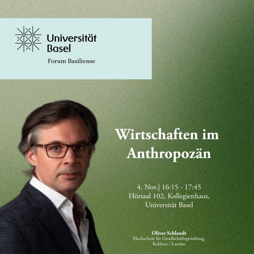 Wirtschaften im Anthropozän